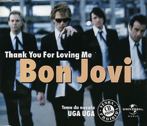 Bon Jovi Thank You For Loving Me Brazil Promo 5